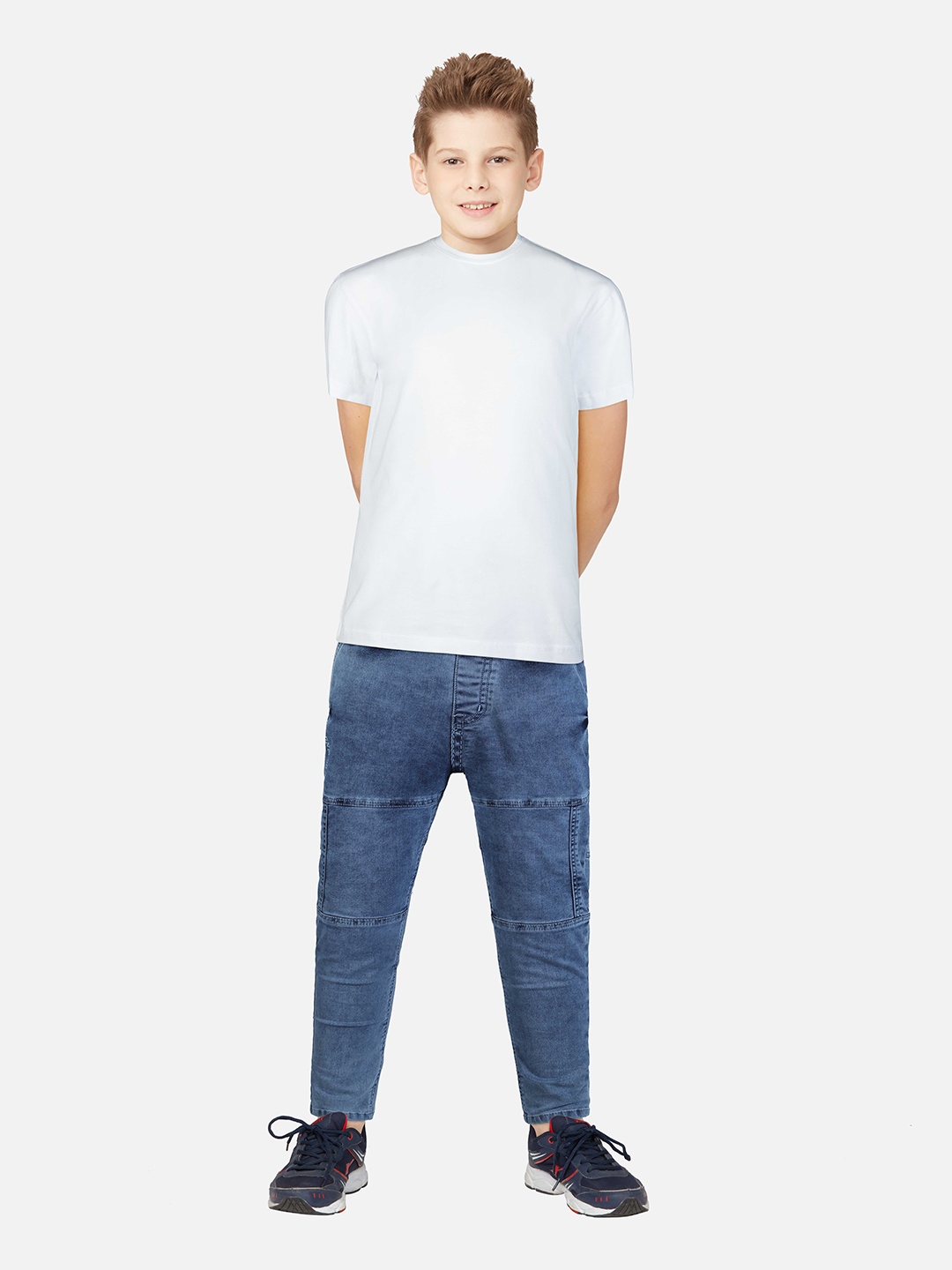 

Gini and Jony Boys Blue Heavy Fade Jeans