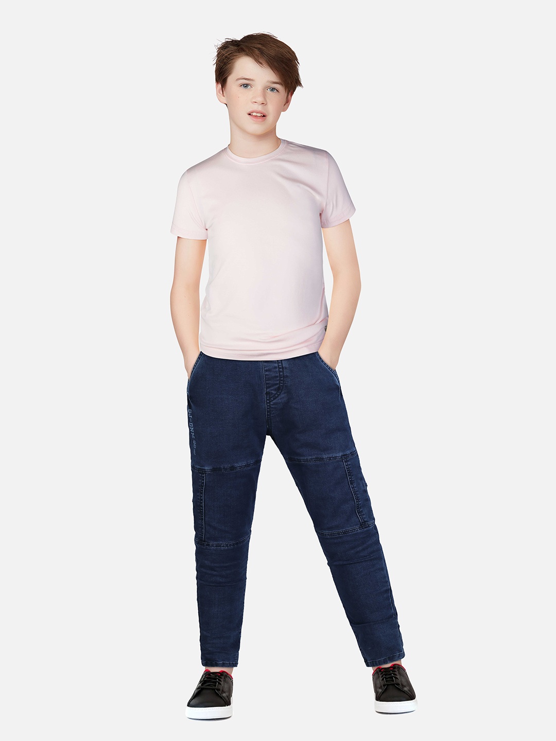 

Gini and Jony Boys Navy Blue Light Fade Jeans