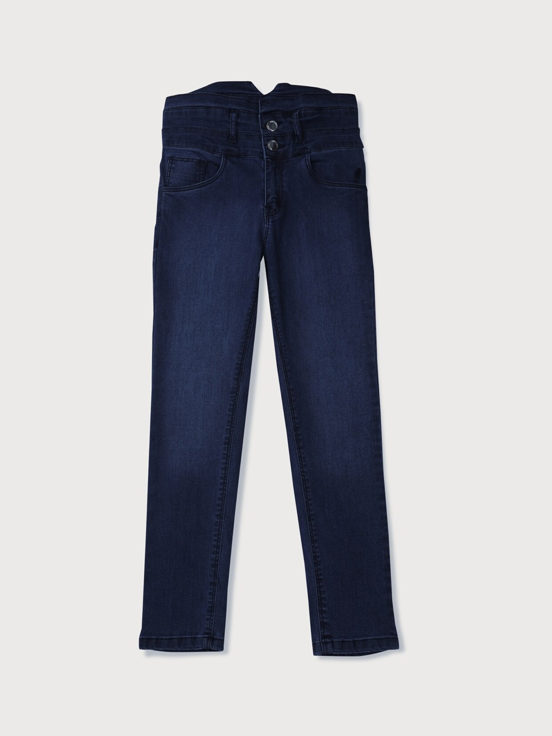 

Gini and Jony Girls Navy Blue Jeans