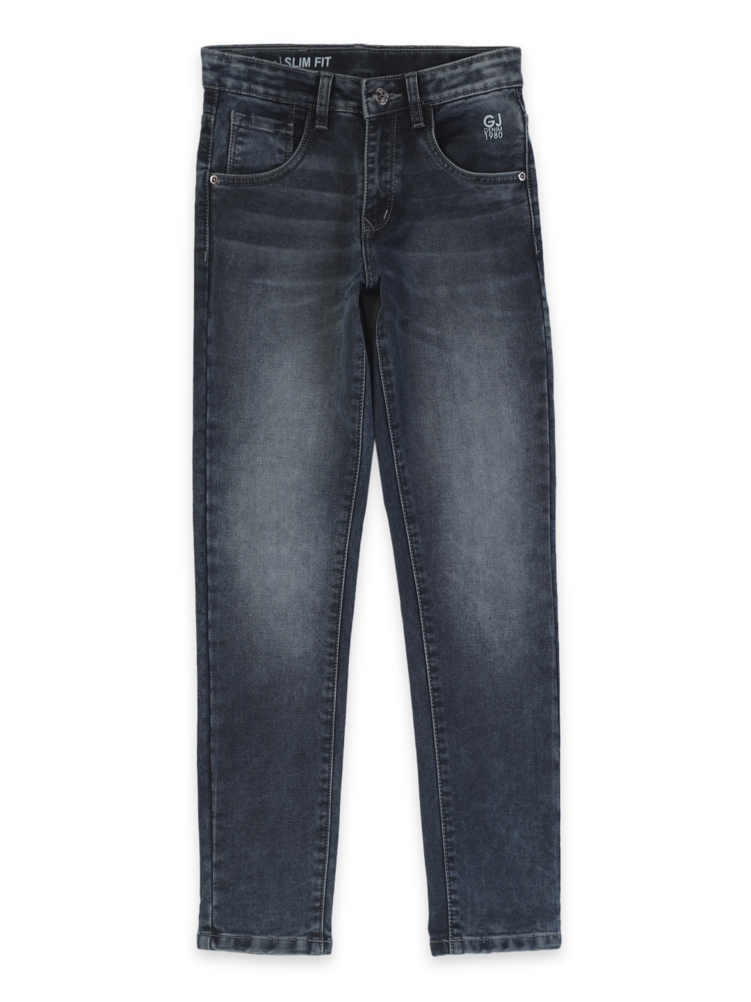 

Gini and Jony Boys Navy Blue Heavy Fade Jeans