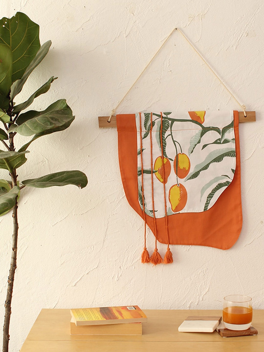 

House This Rust Printed Amphal Wall Decor
