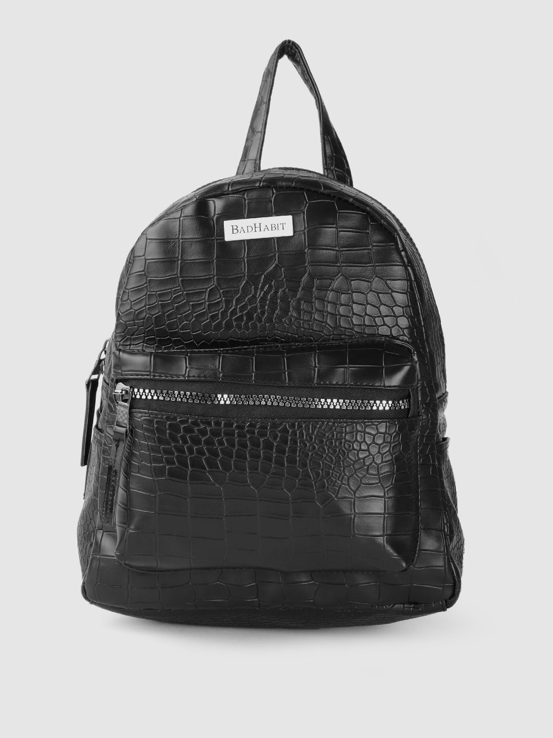 

BAD HABIT Unisex Black Backpack