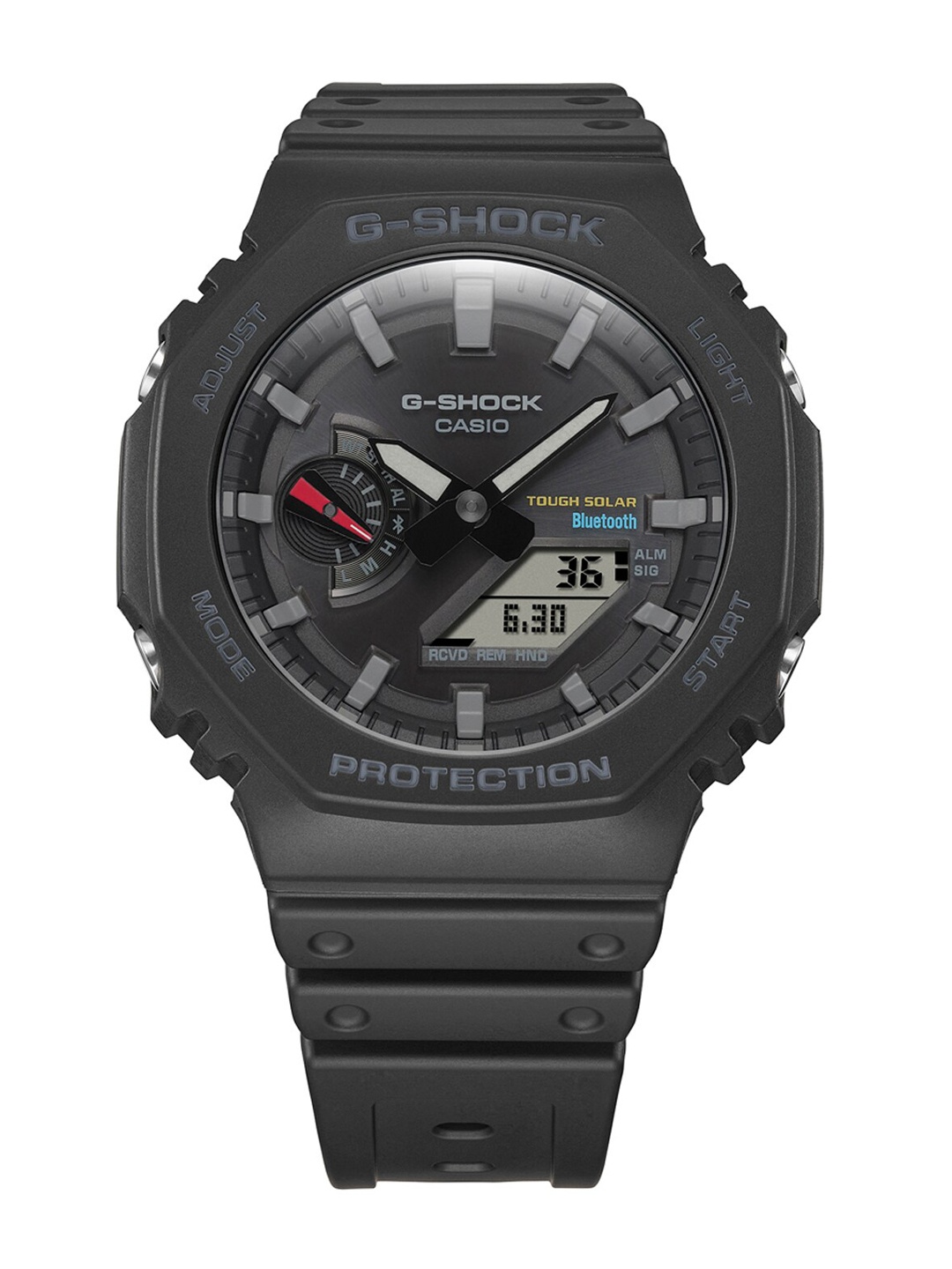 

CASIO Men G-Shock GA-B2100-1ADR Black Analog-Digital Dial Black Resin Strap Watch G1241