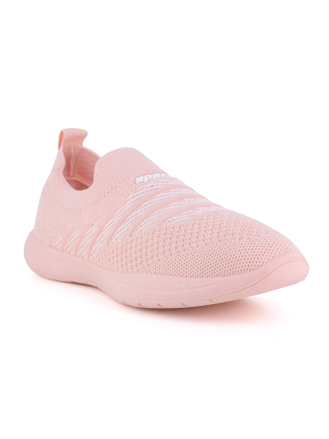 

Sparx Women Peach-Coloured Mesh Running Non-Marking Shoes