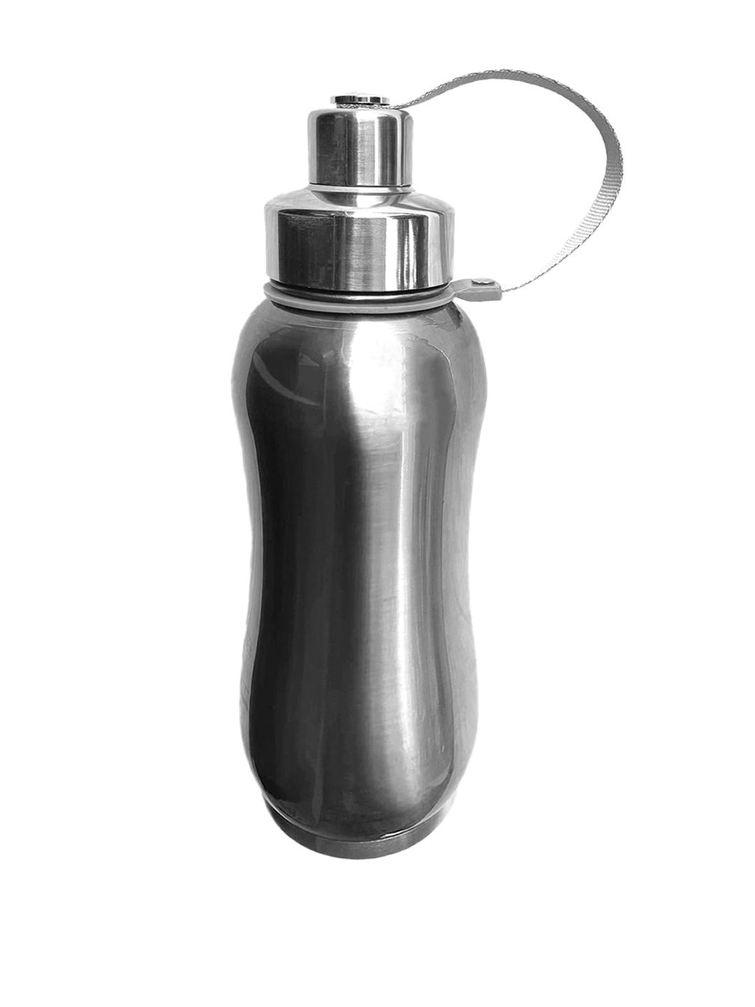 

Kuber Industries Silver-Toned Stainless Steel Insulated Water Bottle 1 Ltr