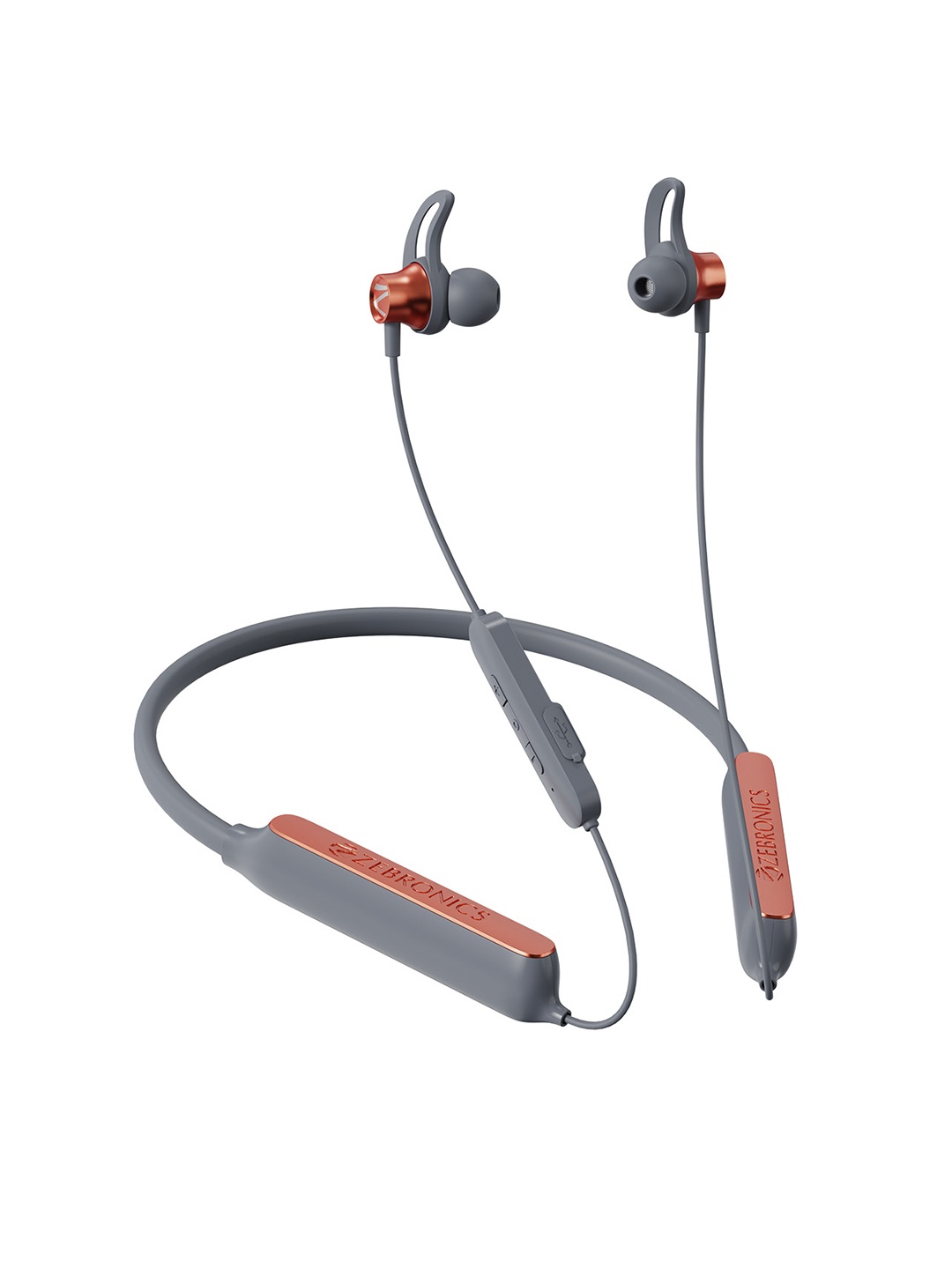 

ZEBRONICS Orange Zeb Jumbo Noise Cancellation Earphones