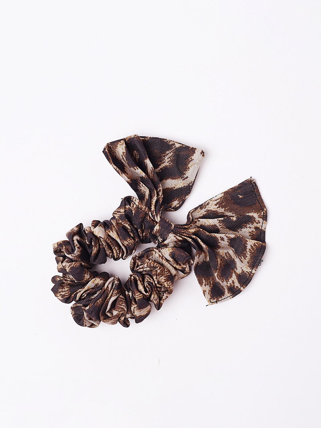 

Retrobelaa Women Brown & White Animal Print Hairband