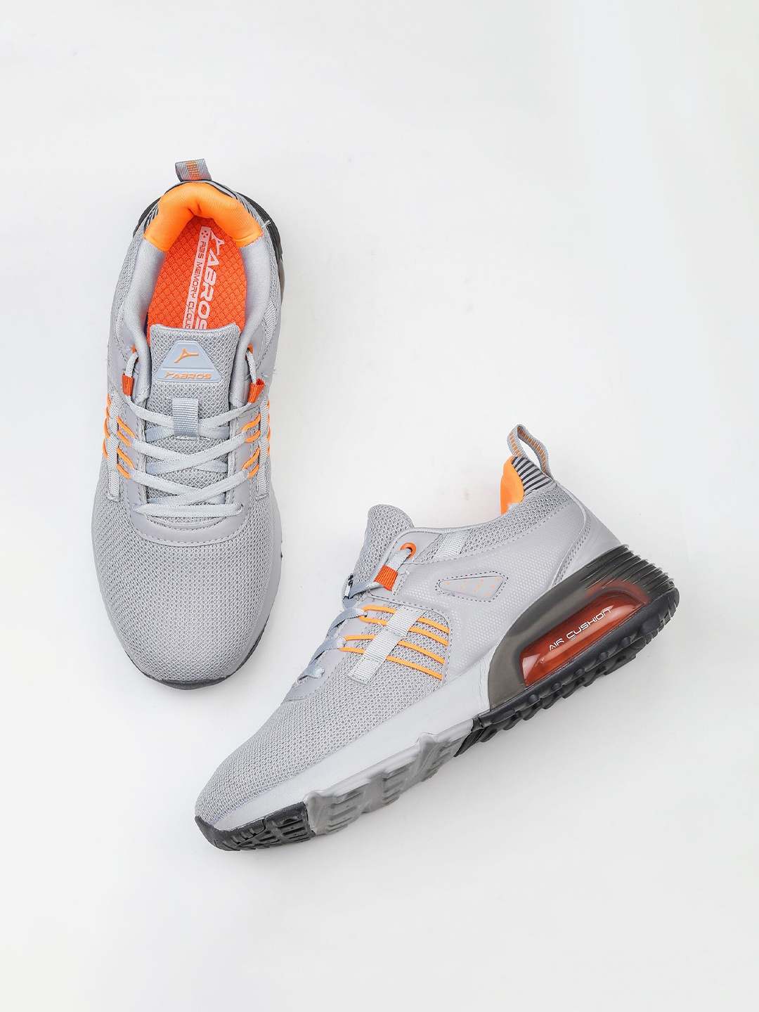 

ABROS Men Apollo Running Sports Shoes, Grey