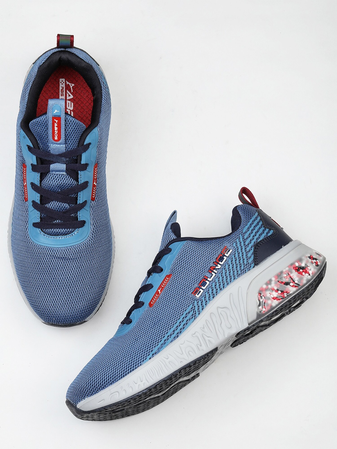 

ABROS Men Bounce-O Running Sports Shoes, Blue