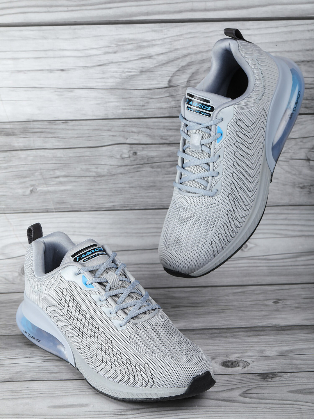 

ABROS Men Innovation Running Sports Shoes, Grey