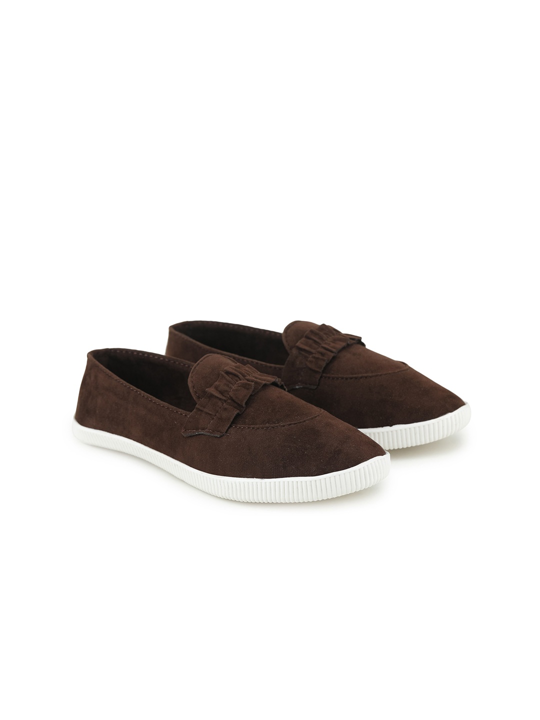 

Moonwalk Women Brown Printed Slip-On Sneakers
