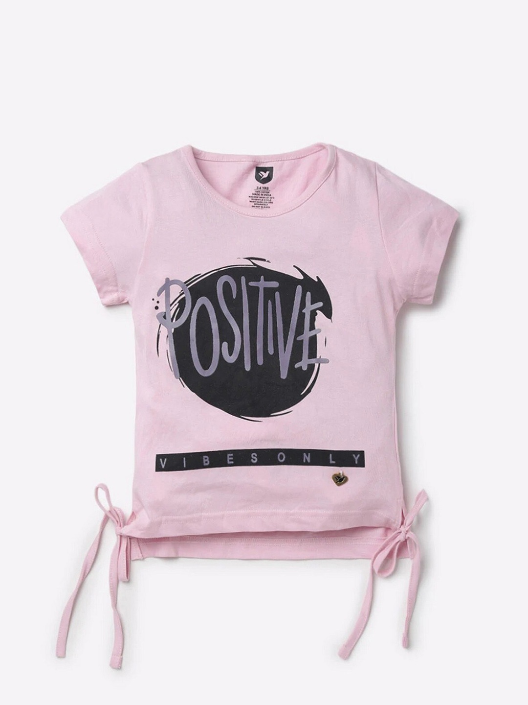 

612League Pink Print Pure Cotton Top