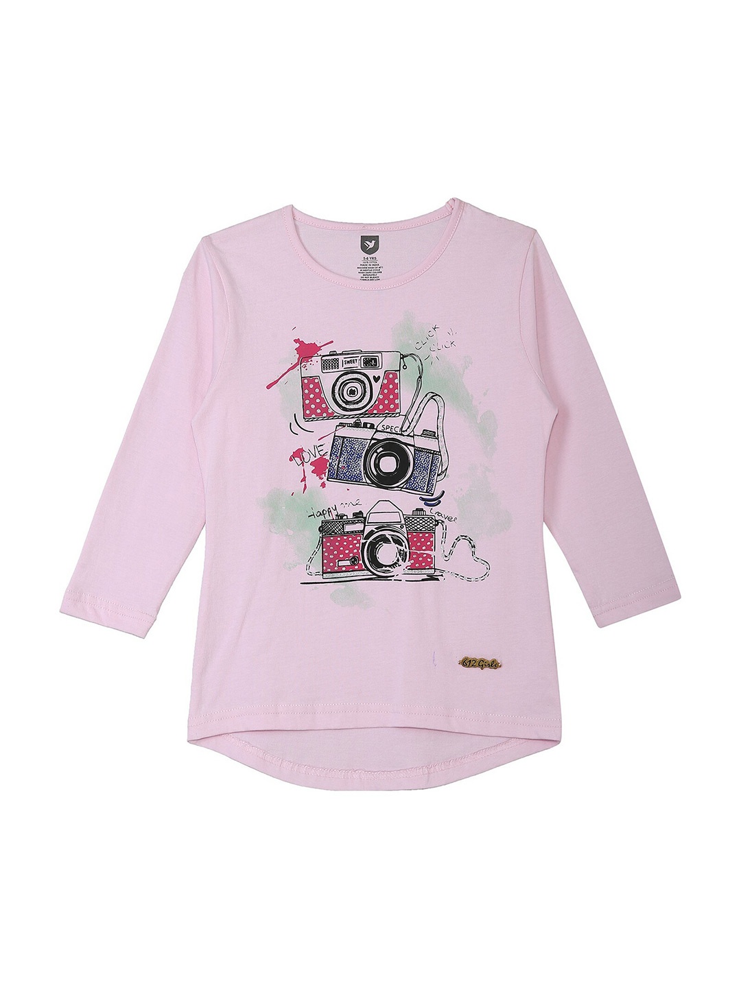 

612League Pink Print Top