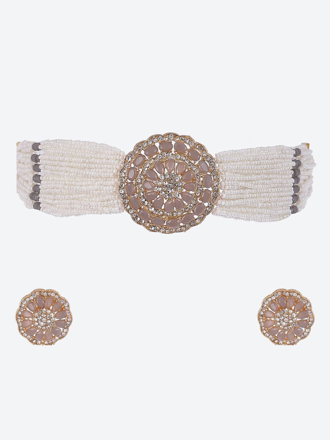 

Biba Black Contemporary Studs Earrings