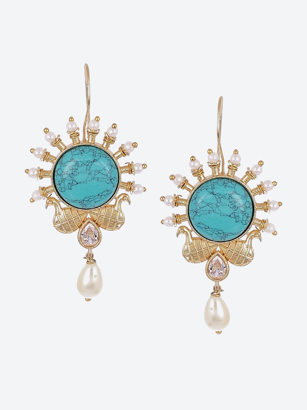 

Biba Blue Contemporary Drop Earrings