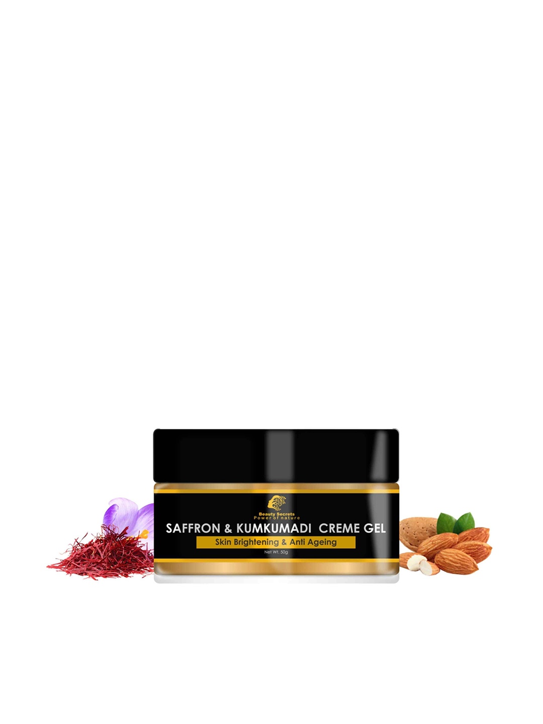

Beauty Secrets Saffron & Kumkumadi Face Cream Gel 50gm, Yellow