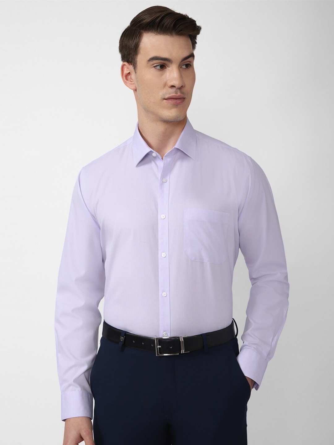 

Van Heusen Men Purple Shirt