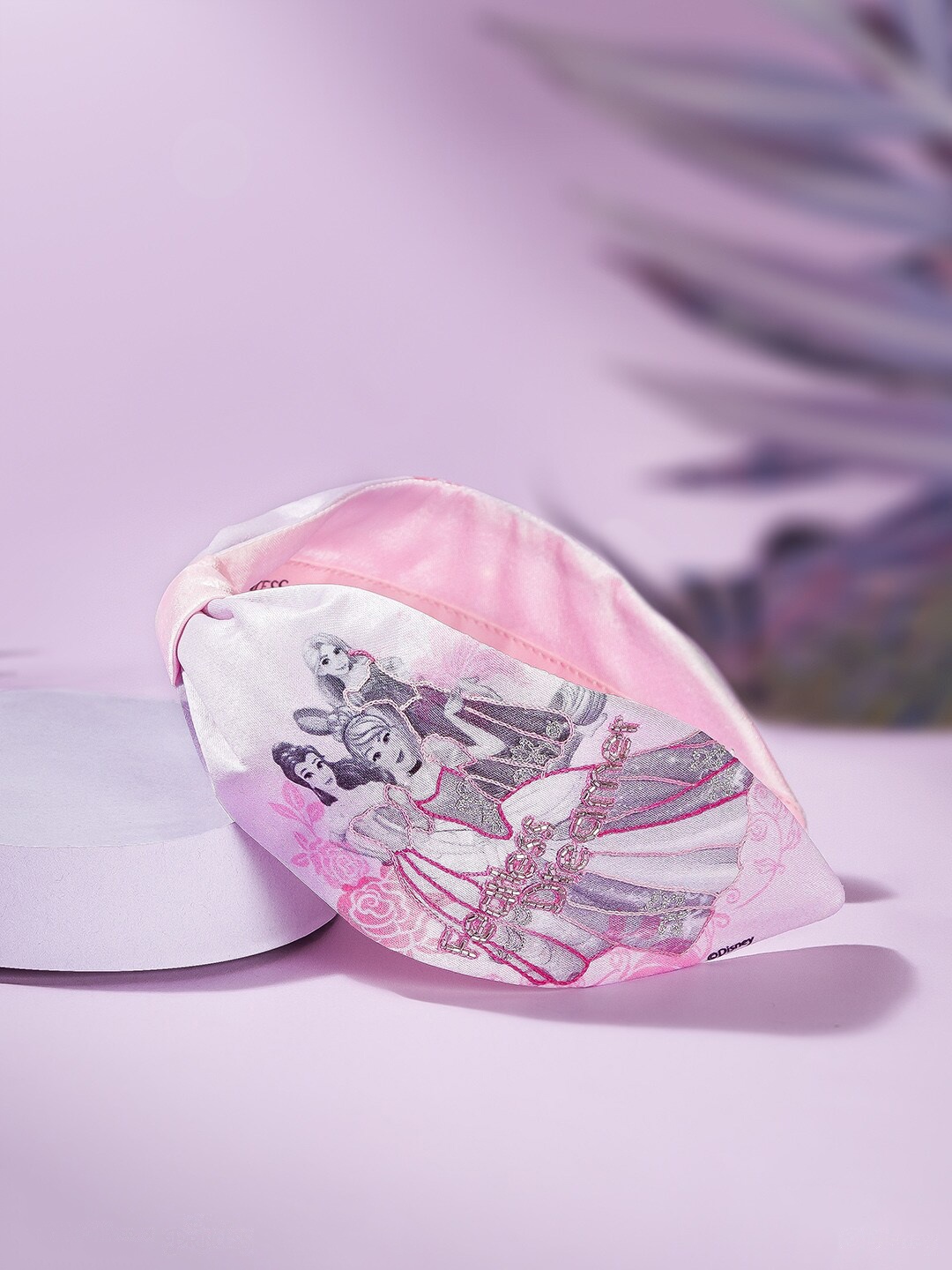 

HAIR DRAMA CO. Girls Silver & Pink Embellished Hairband