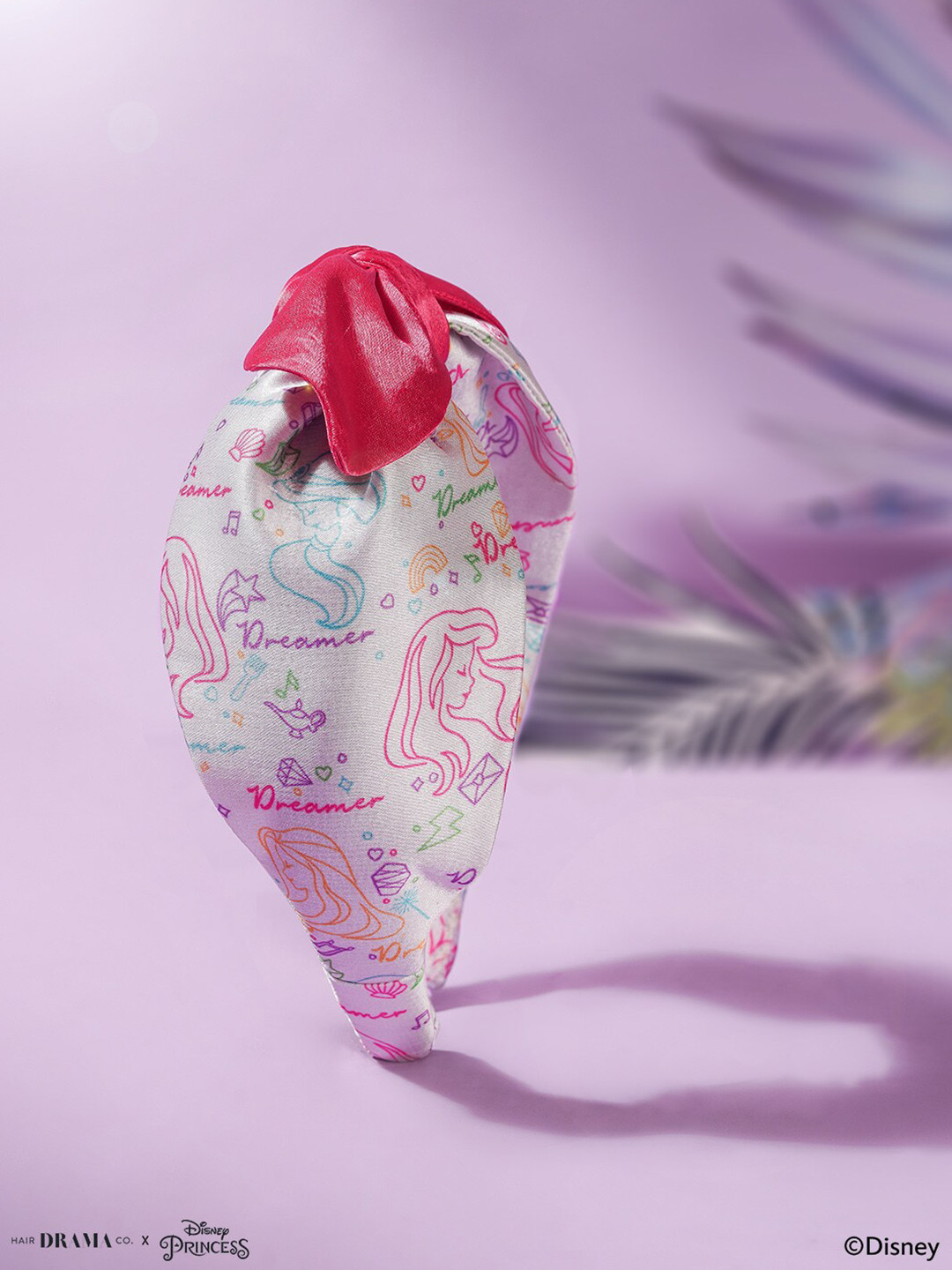 

HAIR DRAMA COMPANY Girls White & Red Embellished Hairband