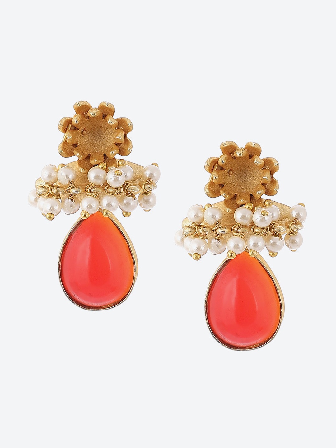 

Biba Red Women Contemporary Studs Earrings