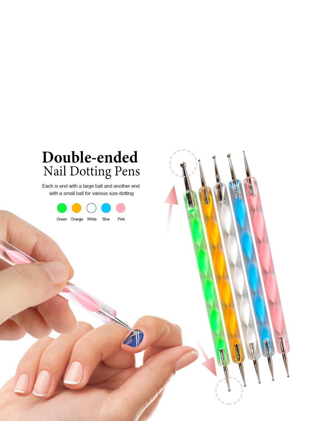 

royalkart Nail Art Stamping Kit, Multi