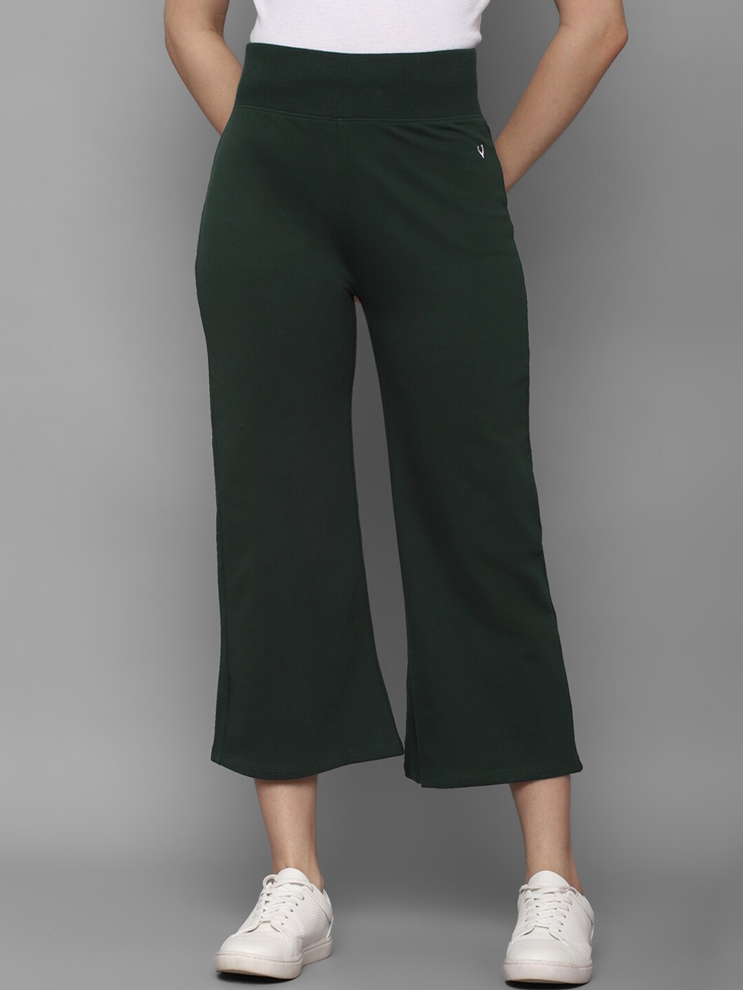 

Allen Solly Woman Women Green Trousers