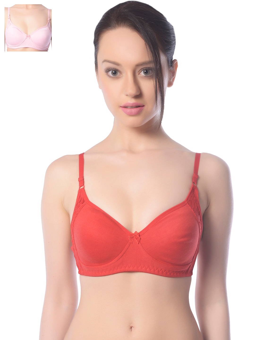 

Lady Lyka Pack of 2 T-shirt Bras Juliet, Red