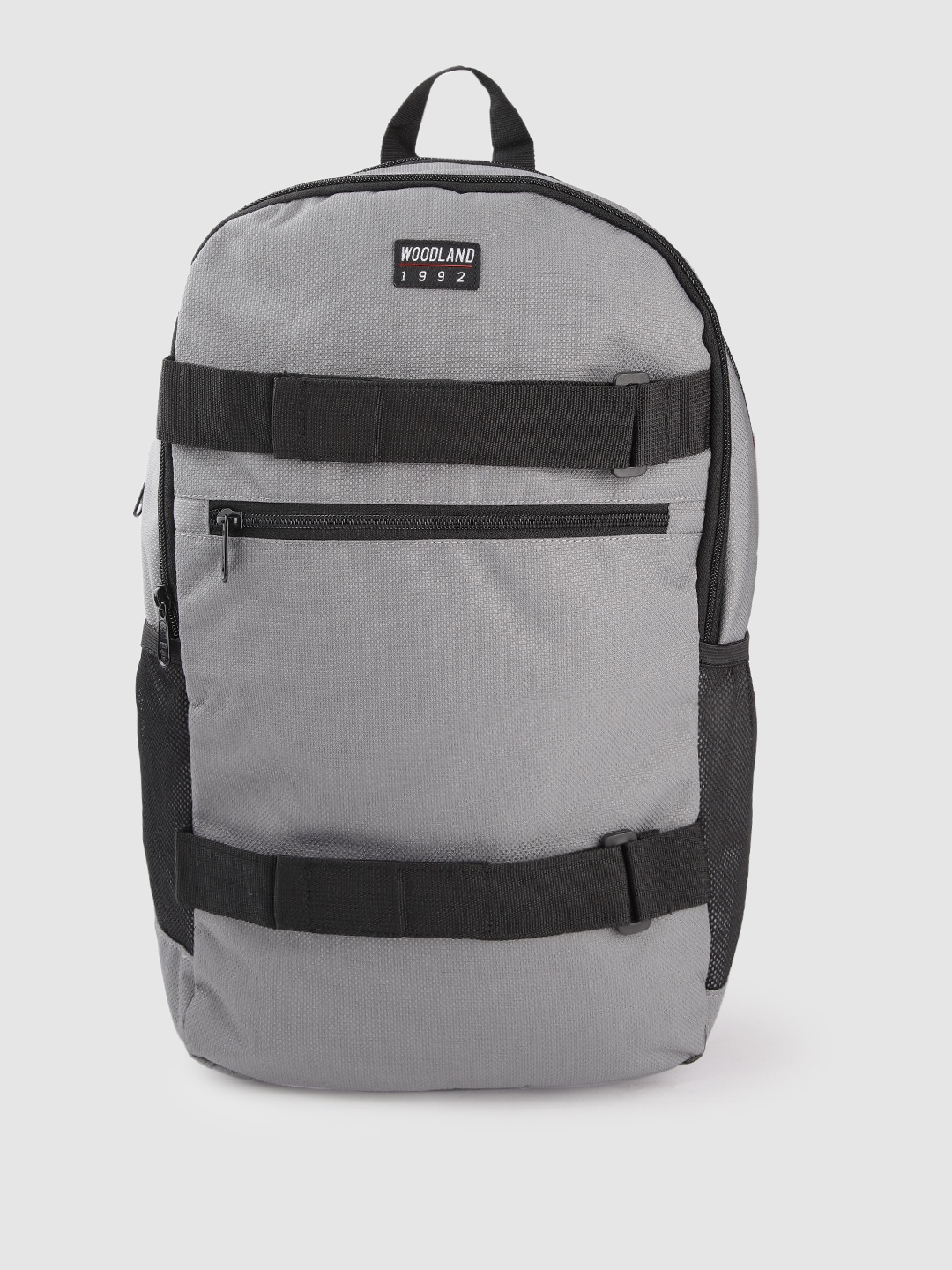 

Woodland Men Grey Solid Backpack