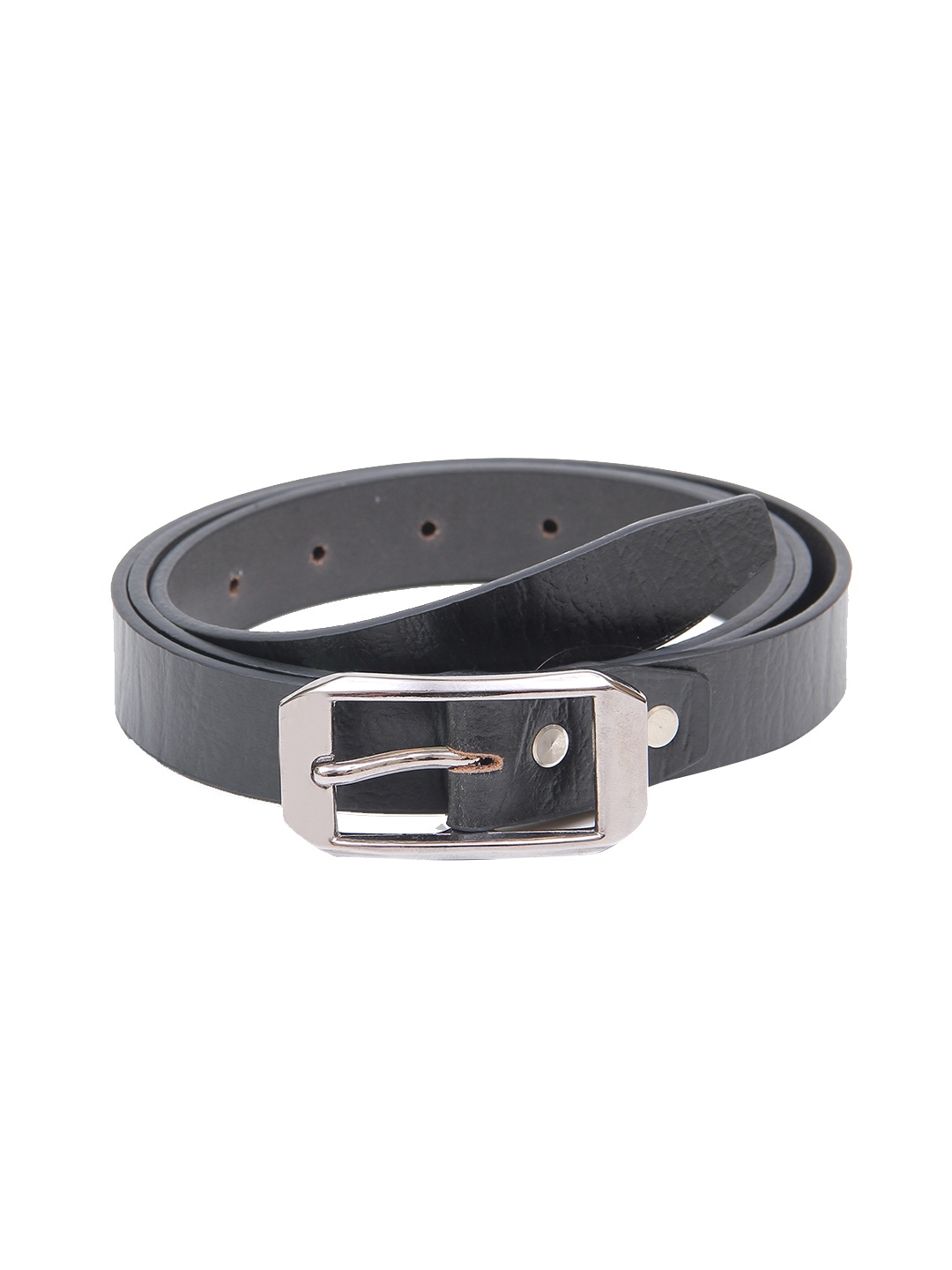 

Calvadoss Women Black Leather Belt
