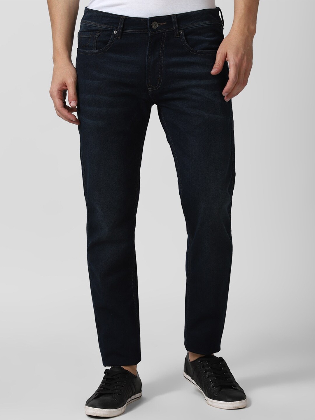 

Peter England Casuals Men Navy Blue Slim Fit Jeans