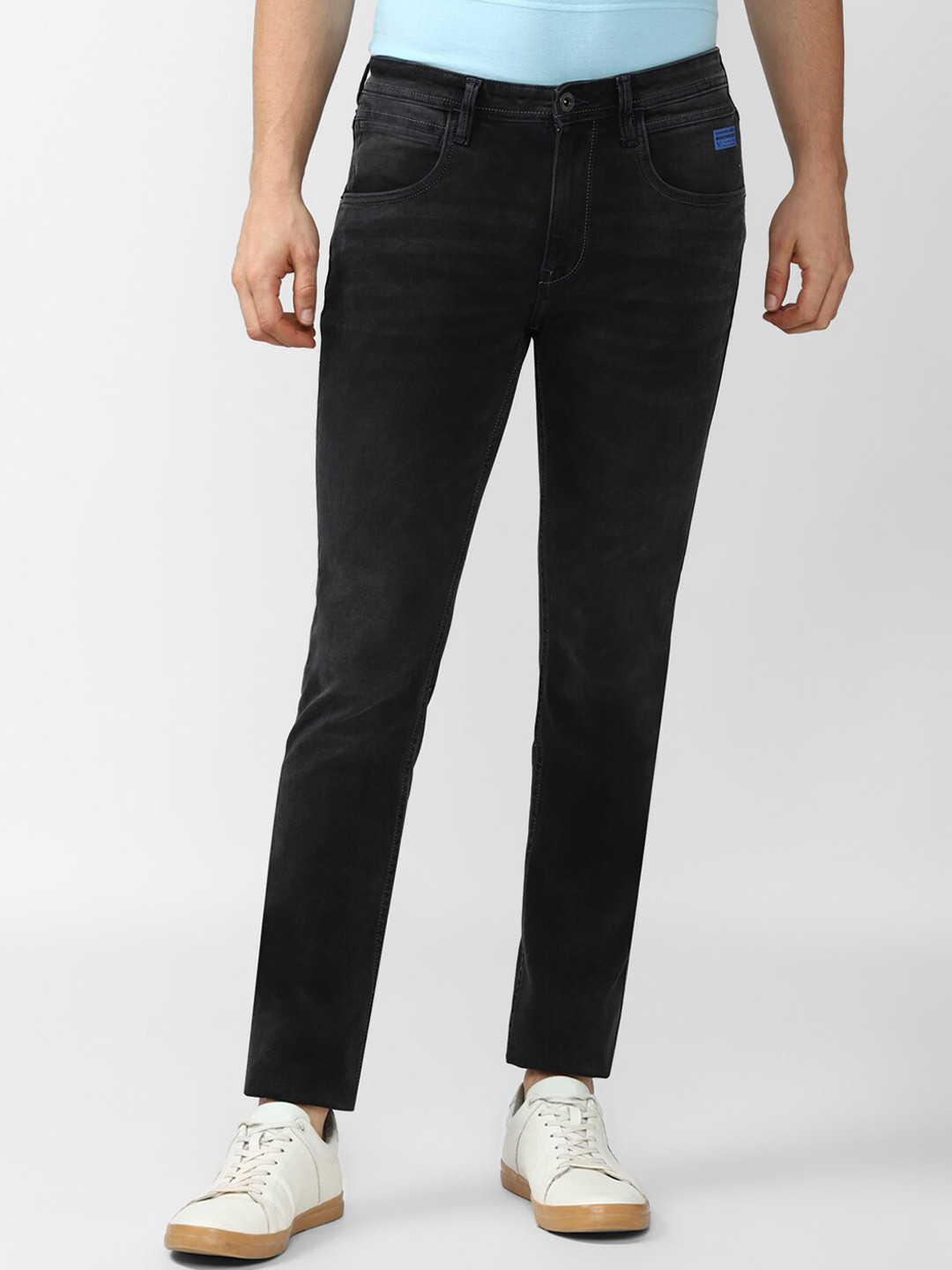

VAN HEUSEN DENIM LABS Men Black Slim Fit Jeans