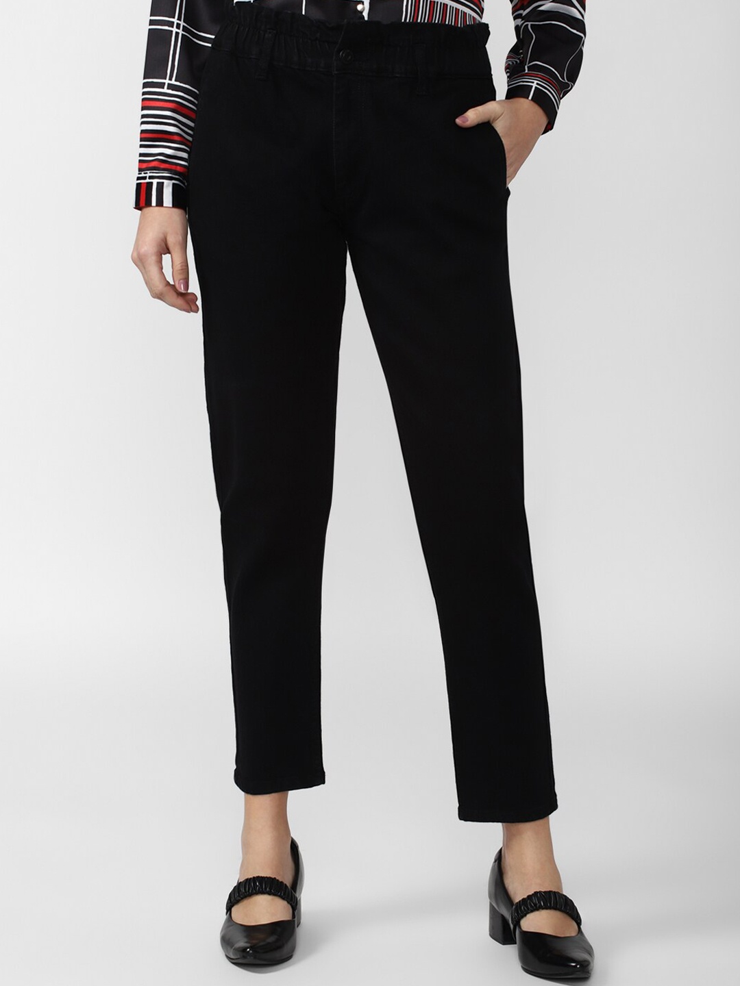 

Van Heusen Woman Women Black Cotton Jeans
