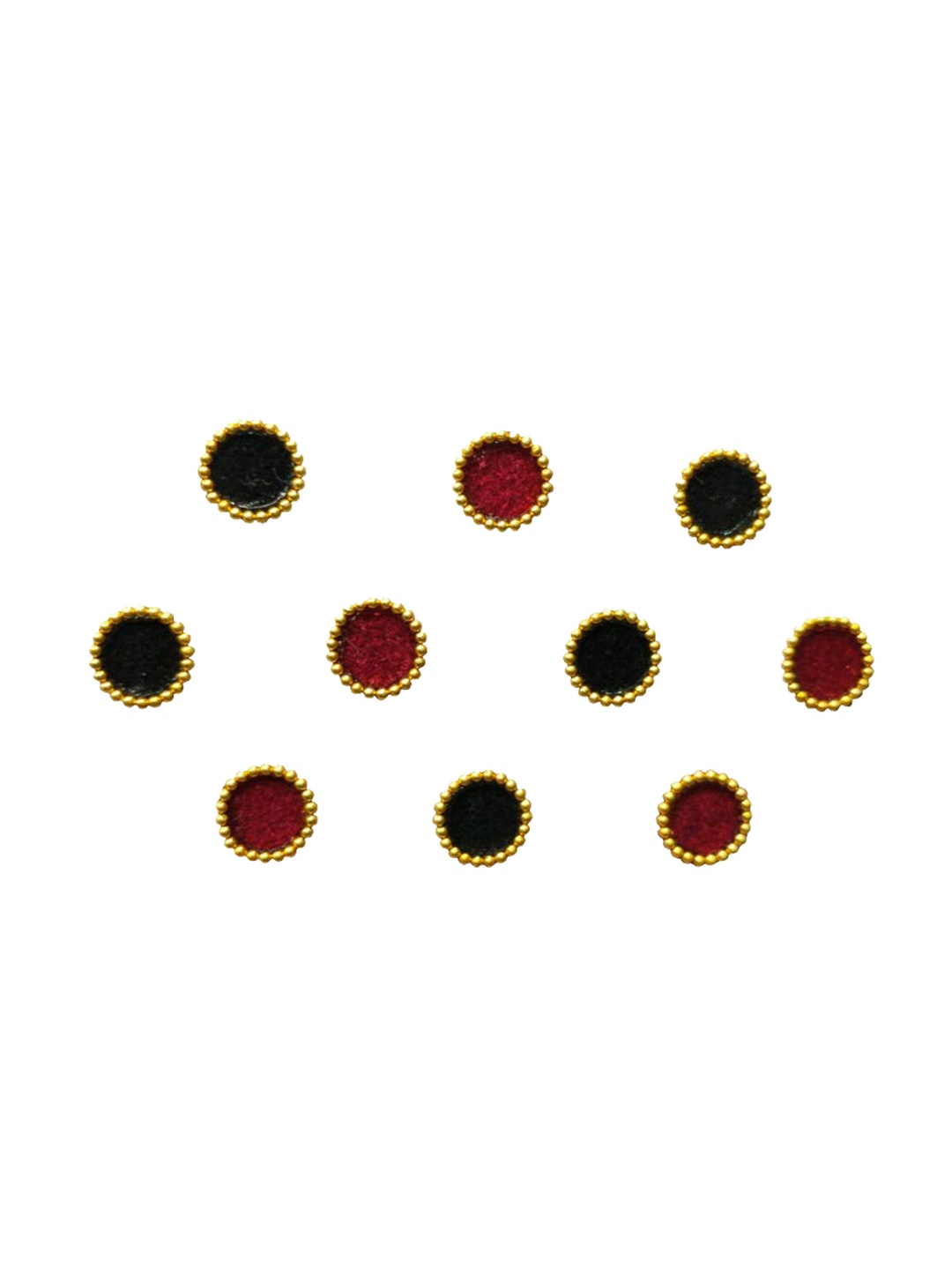 

Comet Busters Multicoloured Round Bindis, Multi