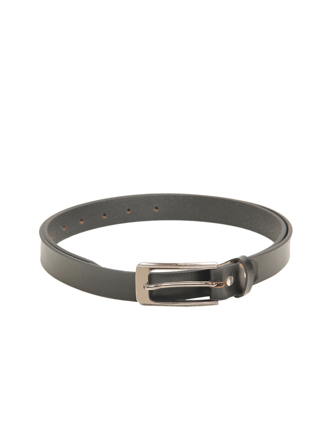 

Calvadoss Women Black Textured Leather Belt