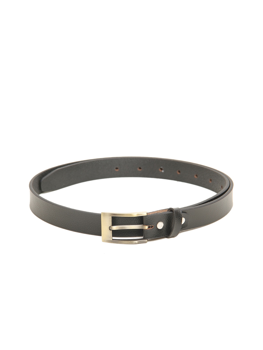 

Calvadoss Women Black Leather Belt