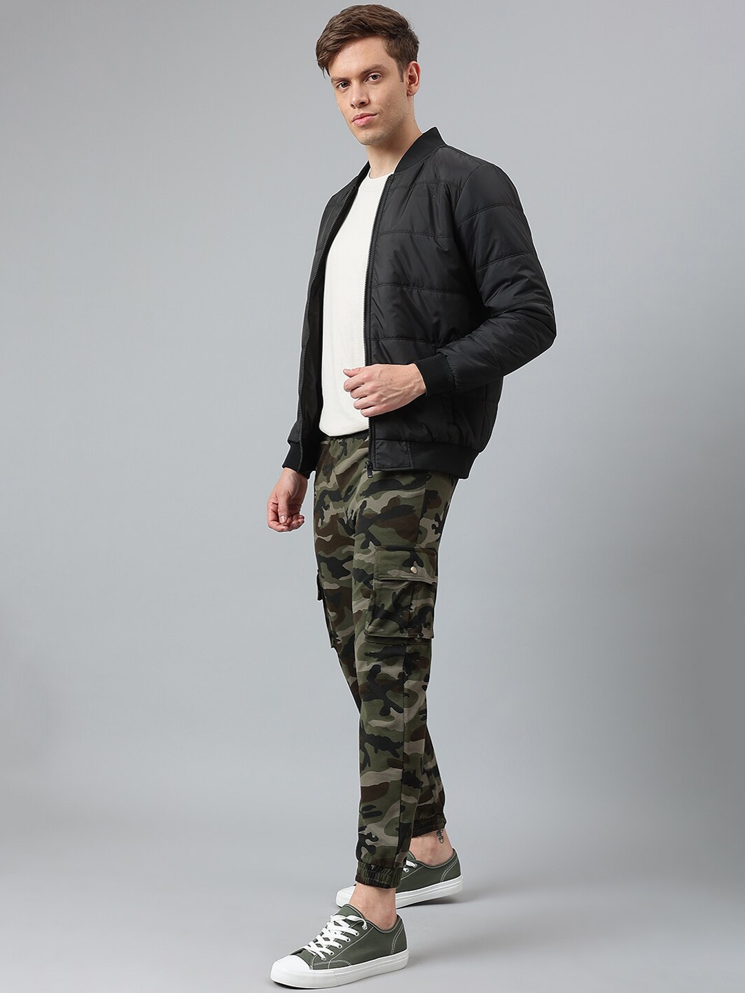 

High Star Men Black Puffer Jacket
