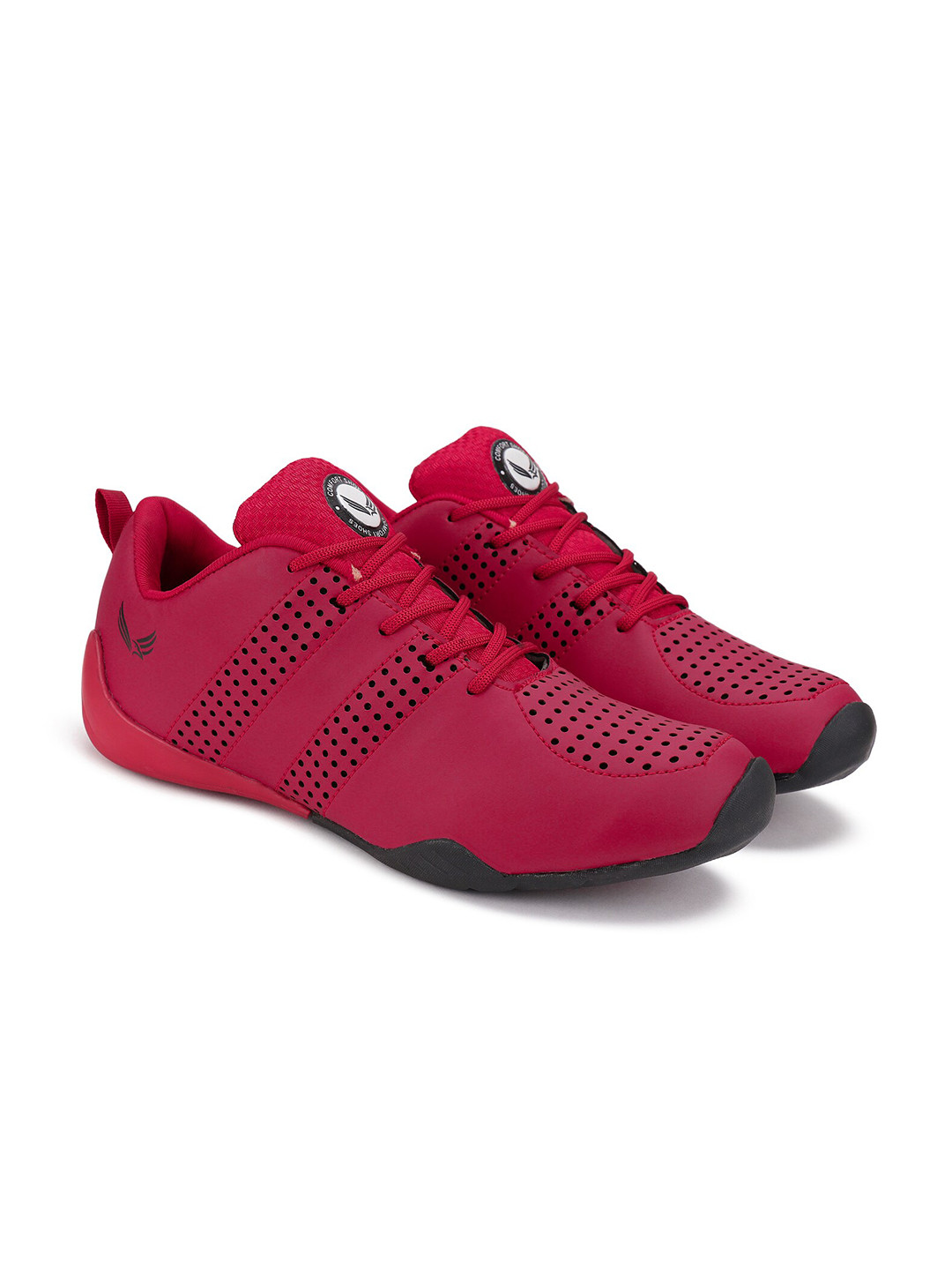 

BERSACHE Men Red Running Sports Shoes