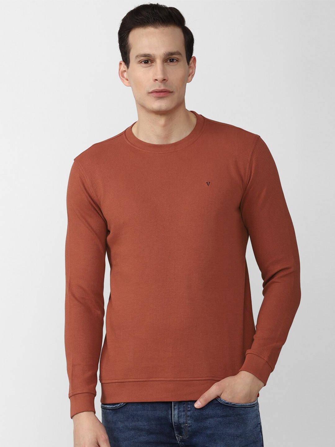 

Van Heusen Sport Men Red Sweatshirt