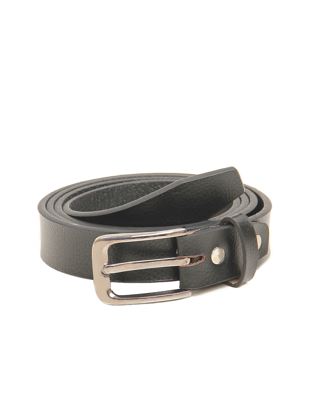 

Calvadoss Boys Black Textured Leather Belt