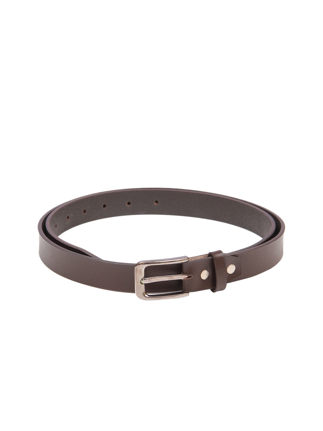 

Calvadoss Boys Brown Textured Leather Belt
