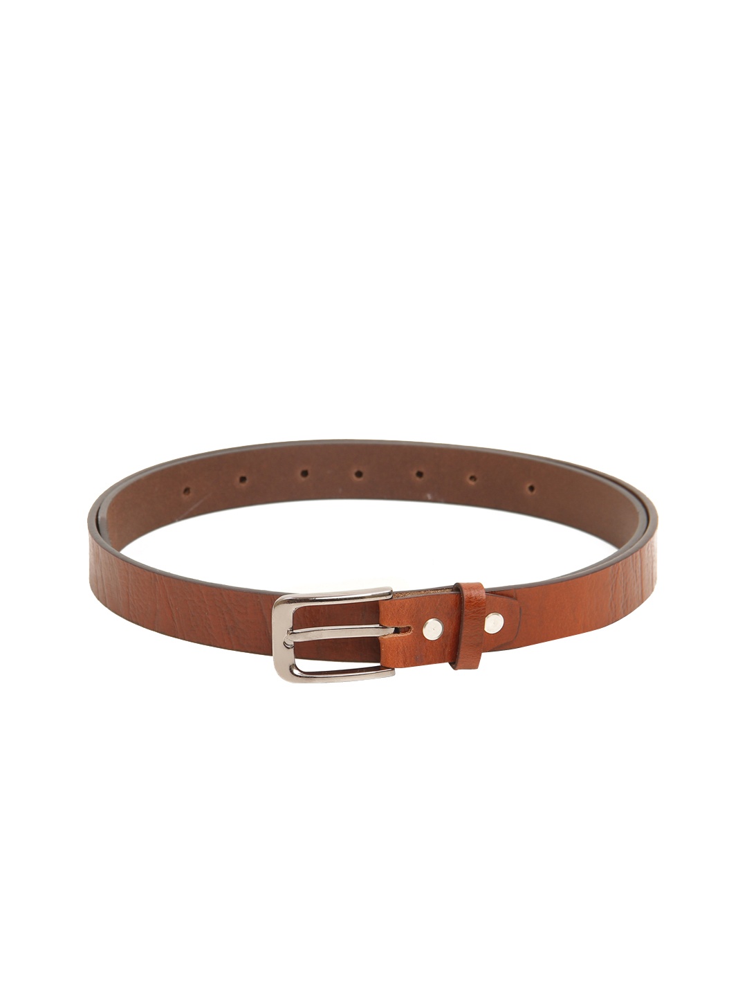 

Calvadoss Boys Tan Textured Leather Belt