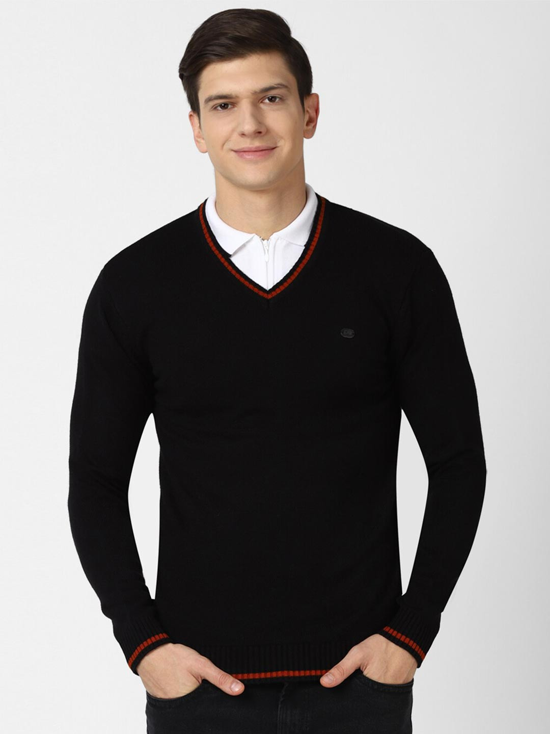 

Peter England Casuals Men Black Pullover
