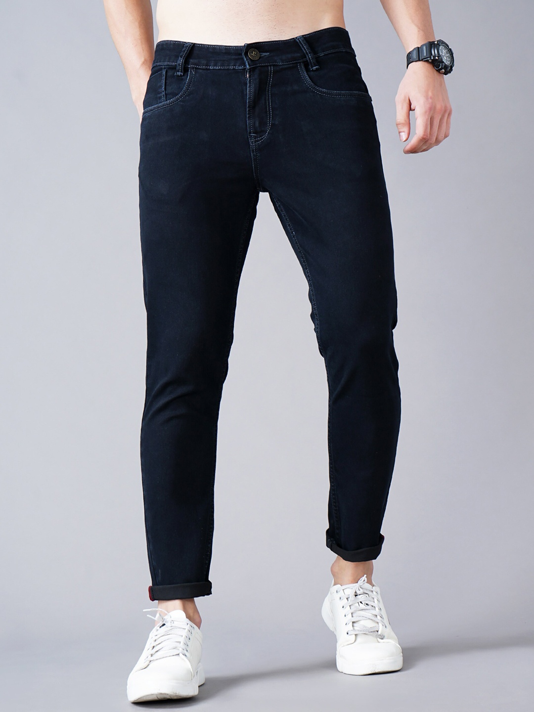 

Jean Cafe Men Blue Jean Skinny Fit Jeans
