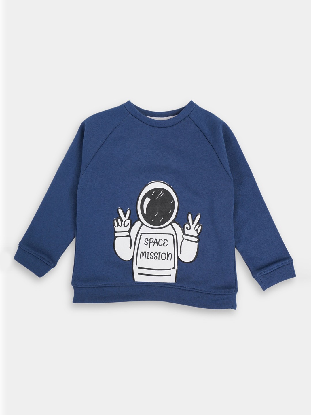 

Anthrilo Boys Blue & Grey Printed T-shirt with Joggers