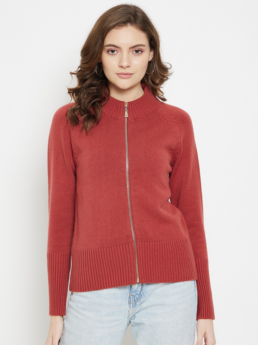

Madame Women Pink Cable Knit Sweater Vest