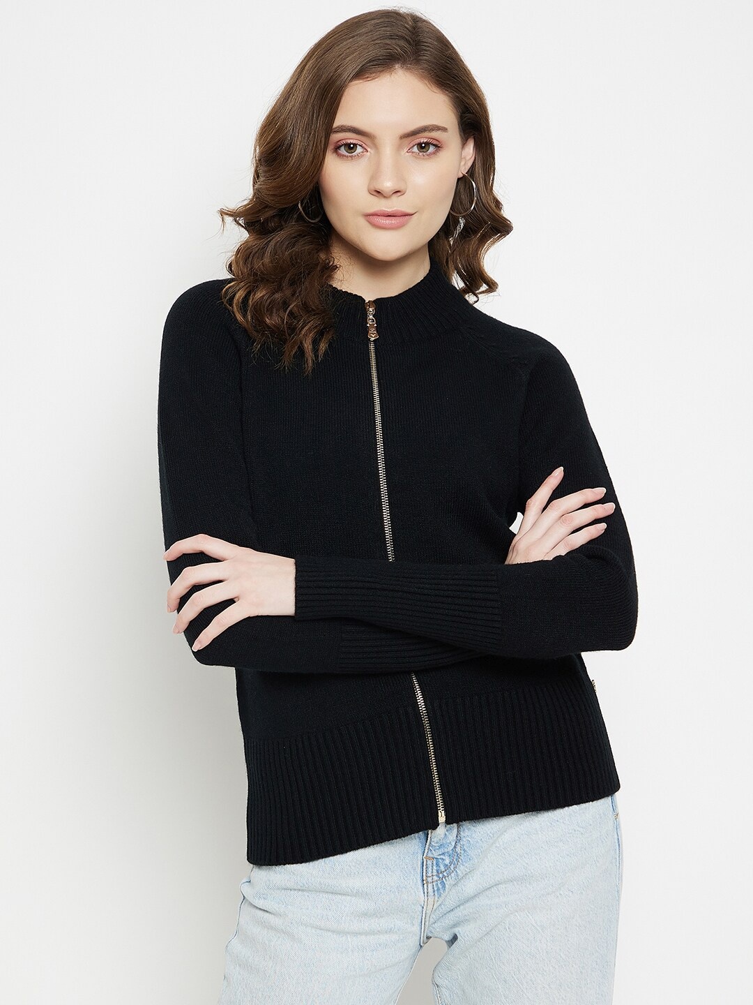 

Madame Women Black Pullover