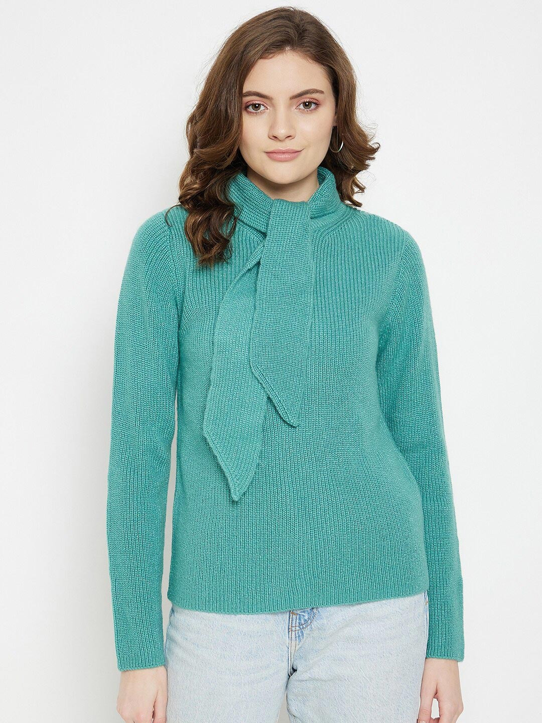 

Madame Women Blue Pullover