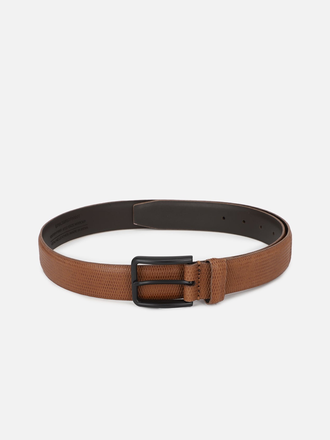 

Louis Philippe Men Brown Leather Belt