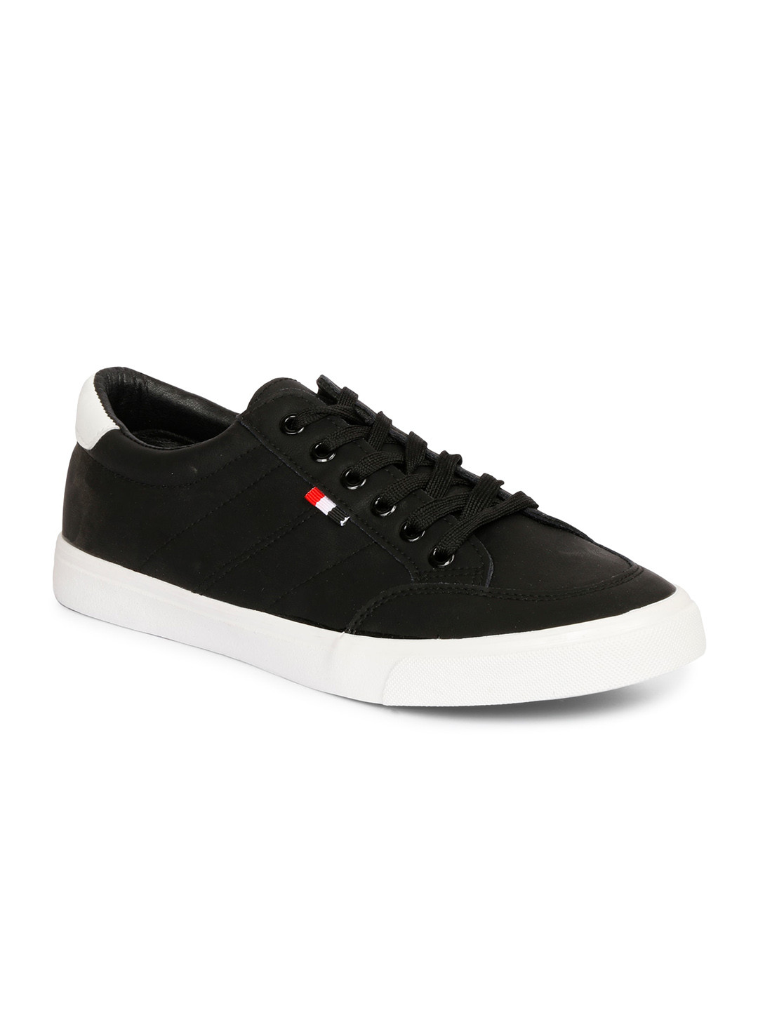 

CIPRAMO SPORTS Men Black PU Sneakers