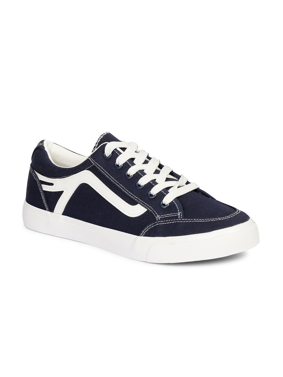

CIPRAMO SPORTS Men Navy Blue Colourblocked Sneakers